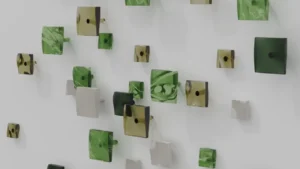 Cuadrados - Pieza Escultórica Modular